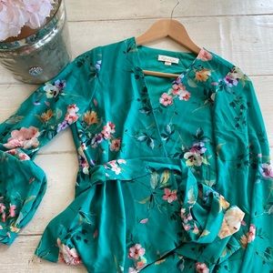 Yumi Kim Queen Bee Wrap Blouse